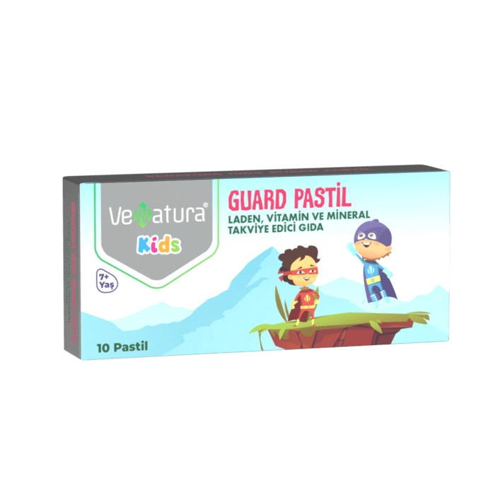 Kids Guard Pastil Laden, Vitamin ve Mineral