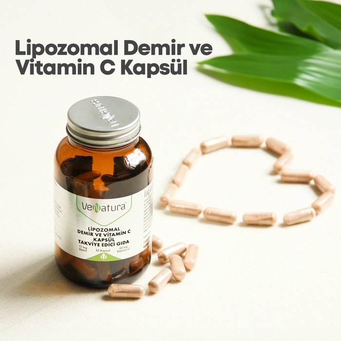 Lipozomal Demir ve Vitamin C Kapsül