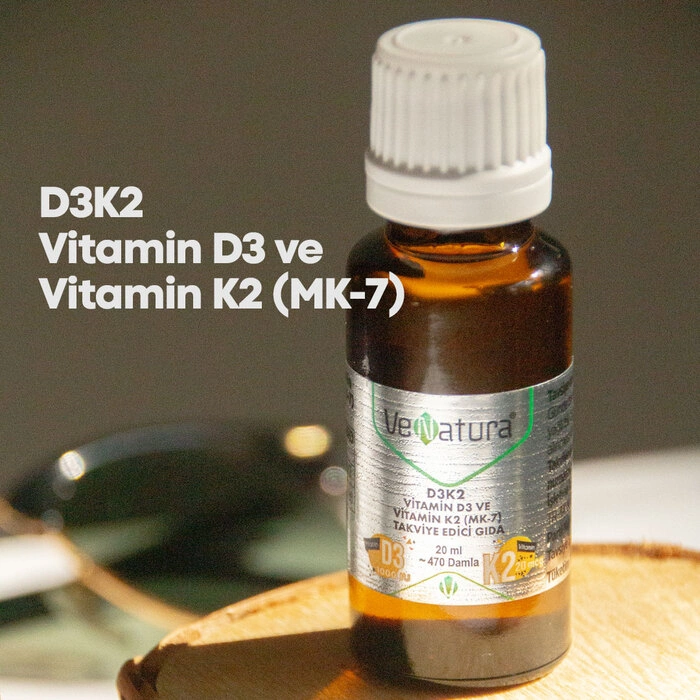 D3K2 Vitamin D3 Ve Vitamin K2(MK-7)