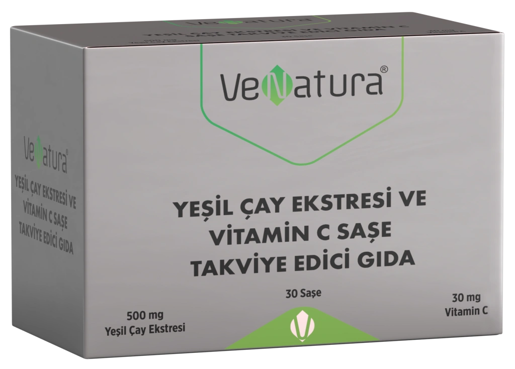 Yeşil Çay Ekstresi ve Vitamin C Saşe