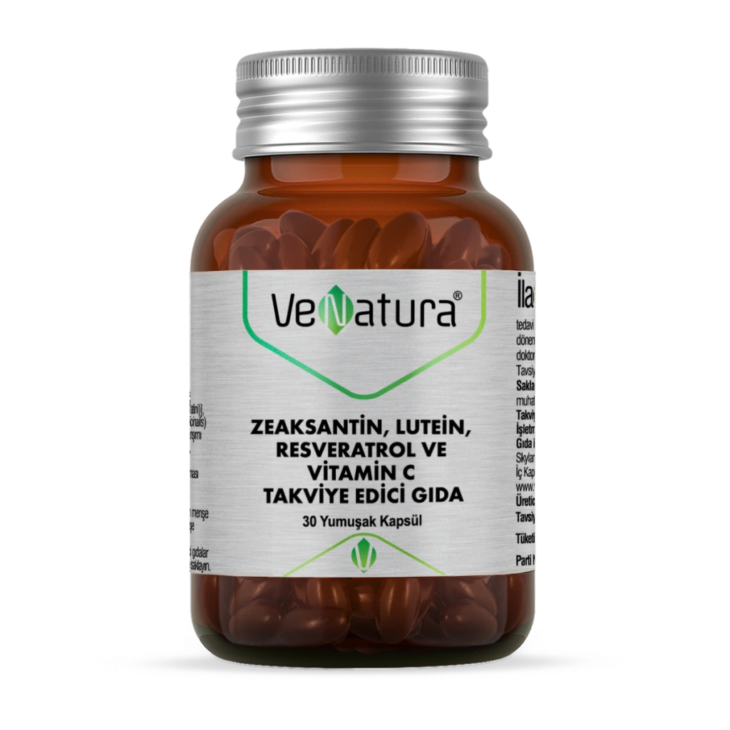 Zeaksantin, Lutein, Resveratrol ve Vitamin C